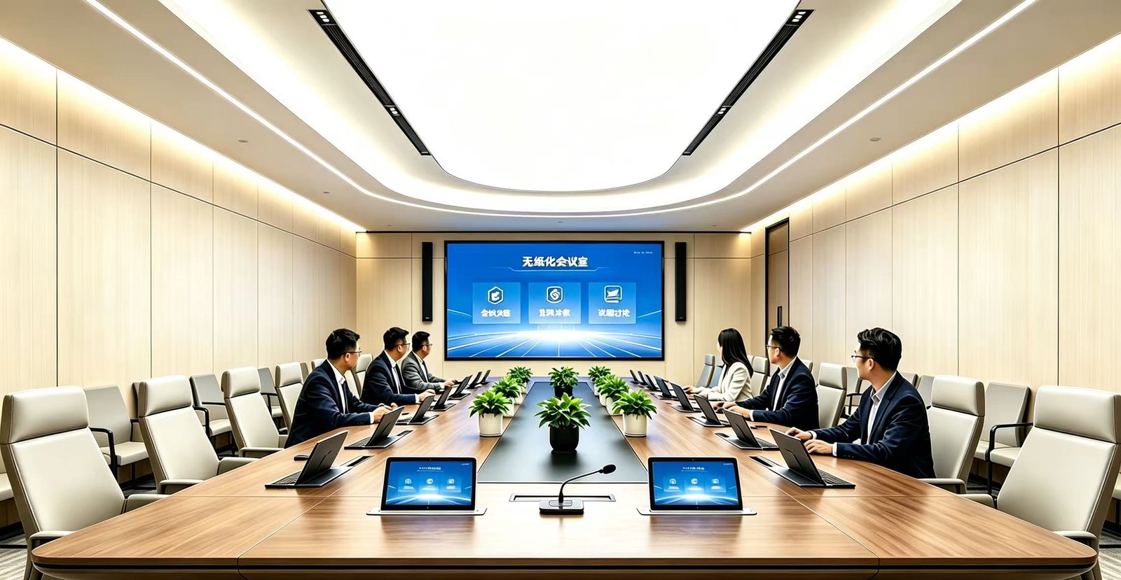 无纸化会议室 · 智能会议系统集成